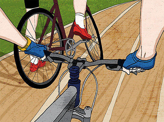 PSD 손 스포츠 일러스트 발 사람 취미 두명 신체부위 컬러풀 다리 열정 산악자전거 1인칭시점 국내일러스트 시선 감정 컬러 자전거 파일형식