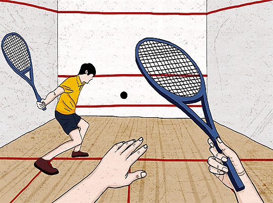 PSD 손 남자 스포츠 일러스트 사람 취미 두명 신체부위 컬러풀 스쿼시라켓 열정 스쿼시 스쿼시선수 1인칭시점 국내일러스트 시선 감정 컬러 운동선수 구기 라켓 파일형식