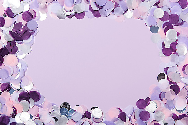 포토 JPG 스튜디오촬영 기념일 백그라운드 실내 이벤트 사람없음 하이앵글 파티 축하 꽃가루 보라색배경 플랫레이 국내포토 뷰포인트 컨셉 내부 보라색 플랫 가루 파일형식