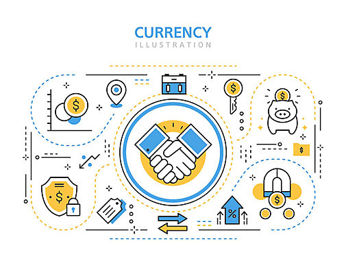 아이콘 화살표 돈 서류가방 열쇠 악수 사람없음 경제 파란색 거래 계약 무역 상승 위치 화합 방패 자석 2D아이콘 AI파일 산업 컬러 컨셉 가방 비즈니스 손짓 재산 파일형식 벡터