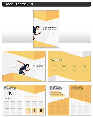 전신 템플릿 남자 ZIP 리플렛 건강 사람 팜플렛 상반신 20대 성인 옆모습 세명 달리기 운동 노란색 인포그래픽 성인남자만 인디자인 INDD 이미지템플릿 뷰포인트 컬러 모션 청년 남자만 성인만 파일형식