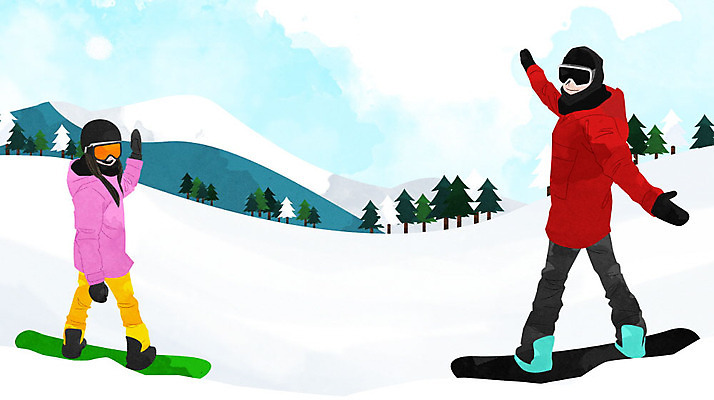 PSD 나무 구름 여자 남자 어린이 겨울 일러스트 하늘 스키장 사람 성인 두명 설원 눈 스노우보드 아빠 즐거움 스키복 스키고글 부녀 설산 국내일러스트 자연요소 식물 옷 계절 딸 감정 가족 날씨 스키 산 눈_날씨 보드_스포츠 파일형식