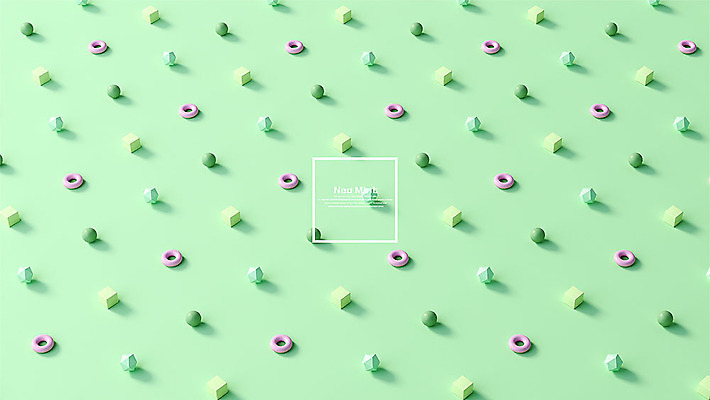 도형 PSD 편집이미지 패턴 사람없음 유행 사각형 여러개 원형 육각형 민트색 네오민트 트렌드컬러 이미지편집 컬러 다수 무늬 파일형식