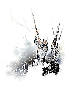 PSD 노년 남자 밧줄 파도 바다 일러스트 캘리그라피 붓터치 어류 한명 사람 물 그물 어선 어부 번짐 어촌 어획 노인남자한명만 수산인의날 국내일러스트 자연요소 직업 1 줄 배_교통 성인 수중동물 시골 남자한명만 노인남자만 파일형식 법정기념일 효과