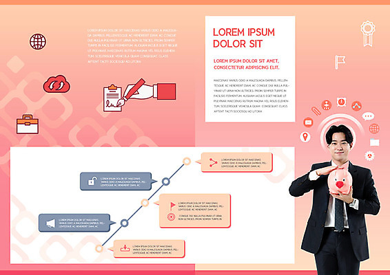 PSD 템플릿 표지디자인 북디자인 출판디자인 남자 내지 리플렛 분홍색 북커버 비즈니스 그래프 한명 사람 정장 팜플렛 20대 성인 금융 한국인 돼지저금통 직장인 비즈니스맨 보고서 열정 성인남자한명만 이미지템플릿 직업 1 옷 감정 컬러 동양인 청년 경제 저금통 남자한명만 성인남자만 파일형식