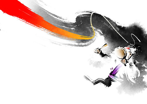 PSD 남자 일러스트 캘리그라피 응원 붓터치 근하신년 국악기 한명 사람 전통놀이 풍물놀이 전통무용 번짐 소고 상모 농악꾼 상모돌리기 남자한명만 소고춤 2020년 국내일러스트 1 전통 악기 놀이 타악기 새해 국악 춤 연도 남자만 파일형식 효과