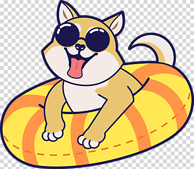 편집 편집이미지 한마리 행복 누끼 사람없음 반려동물 선글라스 강아지 즐거움 튜브 PNG 반려 편집소스 동물 1 감정 안경 개 파일형식