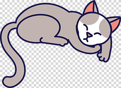 편집 편집이미지 한마리 행복 휴식 누끼 사람없음 반려동물 고양이 잠 즐거움 PNG 반려 편집소스 동물 1 감정 컨셉 포유류 파일형식