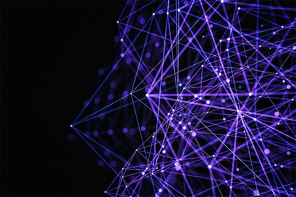 PSD 편집이미지 선 백그라운드 패턴 추상 미래 사람없음 빛 3D소스 3D 보라색 어둠 공간 점 사이버 디지털합성 네온 모자이크 복잡 편집소스 이미지편집 편집3D 컬러 컨셉 무늬 파일형식