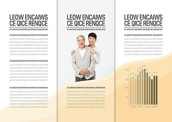 템플릿 표지디자인 북디자인 출판디자인 노년 남자 내지 리플렛 북커버 3단접지 그래프 사람 팜플렛 상반신 성인 두명 앞모습 30대 실버라이프 한국인 60대 갈등 베이지색 남자만 세대차이 이미지템플릿 AI파일 라이프스타일 뷰포인트 컬러 동양인 장년 파일형식 벡터