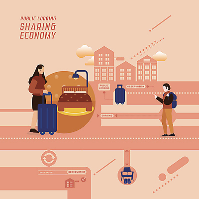 PSD 구름 여자 분홍색 여행 쿠션 일러스트 숙소 조명 사람 두명 건물 소파 캐리어 여행가방 침대 스마트 순환 공유 IT산업 여자만 알고리즘 4차산업 공유경제 국내일러스트 자연요소 건축물 산업 컬러 가구 컨셉 의자 가방 모션 정보기술 경제 파일형식