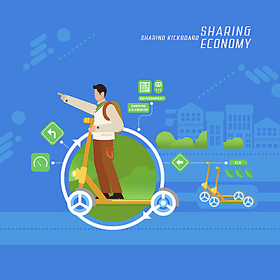 PSD 남자 도로 일러스트 한명 사람 건물 파란색 표지판 그린에너지 어플리케이션 스마트 순환 예약 공유 IT산업 QR코드 퀵보드 남자한명만 알고리즘 4차산업 공유경제 국내일러스트 1 건축물 산업 길 교통수단 컬러 컨셉 교통시설 모션 알림판 정보기술 경제 에너지 남자만 파일형식