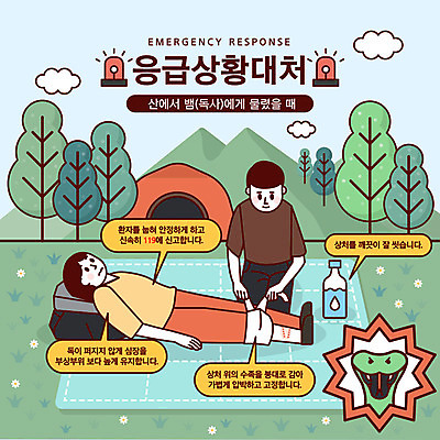 여자 남자 꽃 말풍선 일러스트 산 텐트 경고 사람 초원 성인 두명 금지 응급 긴급 돗자리 붕대 안전교육 독사 긴급상황 비상등 소독약 위급 위급상황 응급상황 응급조치 응급치료 국내일러스트 AI파일 식물 교육 캠핑도구 안전 치료 뱀 파일형식 벡터