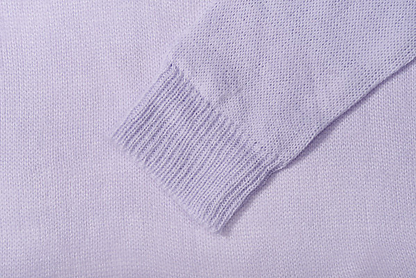 포토 JPG 스튜디오촬영 옷 백그라운드 겨울 재질 실내 따뜻함 사람없음 하이앵글 직물 오브젝트 니트 질감 연보라색 플랫레이 국내포토 계절 뷰포인트 상의 내부 보라색 플랫 파일형식