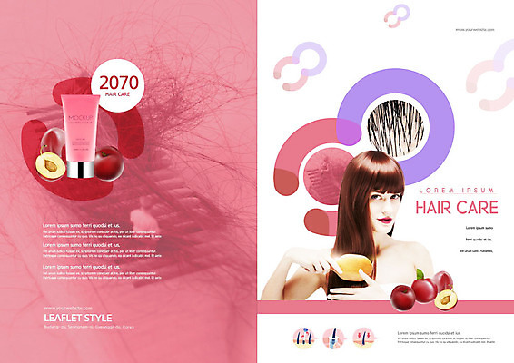 PSD 서양인 외국인 템플릿 헤어스타일 표지디자인 북디자인 출판디자인 여자 표지 리플렛 분홍색 북커버 한명 팜플렛 20대 성인 머리카락 화장품 머리빗 헤어관리 자두 성인여자한명만 이미지템플릿 1 컬러 과일 사람 인종 청년 뷰티 머리 미용용품 여자한명만 성인여자만 파일형식