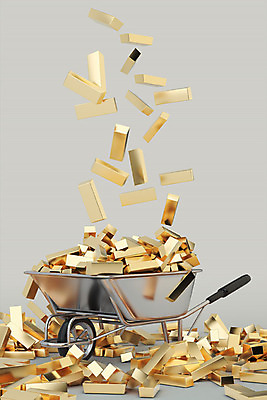 PSD 편집 편집이미지 사람없음 3D소스 3D 수레 행운 황금 떨어짐 가득함 디지털합성 오브젝트 금괴 당첨 외발수레 편집소스 이미지편집 편집3D 컨셉 카트 파일형식