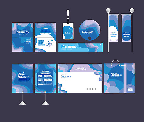 템플릿 배너템플릿 곡선 이벤트 사람없음 파란색 세트 쇼핑백 현수막 전단 엽서 초대장 패키지 물결무늬 사원증 박람회 손부채 기업홍보 소봉투 행사세트 행사템플릿 AI파일 배너 물결 선 컬러 무늬 가방 비즈니스 편지봉투 카드_감사 편지 홍보물 파일형식 벡터