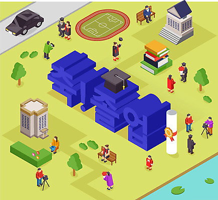 기념일 일러스트 학사모 졸업 자동차 졸업식 사람모양 타이포그라피 한글 사람없음 책 운동장 축하 졸업장 대학교 아이소메트릭 국내일러스트 AI파일 모양 문자 모자_잡화 교육 육상교통 컨셉 스포츠시설 학교 이벤트 공간 파일형식 벡터