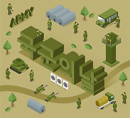 기념일 일러스트 군대 사람모양 타이포그라피 한글 사람없음 군인 총 트럭 과녁판 탱크 사격 전망대 아이소메트릭 군용차 국군의날 국내일러스트 AI파일 모양 직업 문자 무기 자동차 이벤트 전투차량 국군 파일형식 벡터 법정기념일