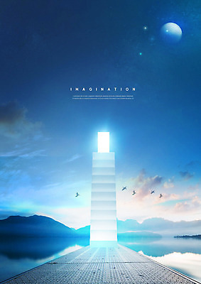 PSD 구름 편집이미지 호수 여러마리 상상 조류 하늘 사람없음 파란색 문 계단 달 신비 상상력 카피스페이스 초현실주의 이미지편집 자연요소 동물 컬러 다수 컨셉 공백 파일형식