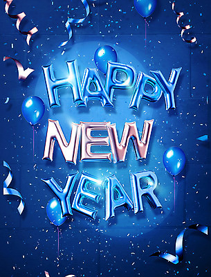 PSD 편집이미지 영어 리본 근하신년 새해 타이포그라피 사람없음 연하장 꽃가루 해피뉴이어 풍선 스포트라이트 클래식블루 트렌드컬러 이미지편집 문자 컬러 카드_감사 파란색 새해인사 가루 파일형식 트랜드컬러