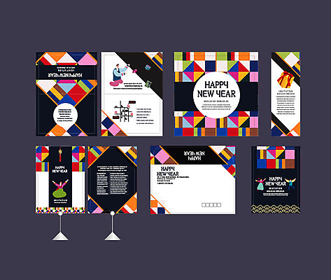 템플릿 배너 배너템플릿 여자 남자 새해 선물 이벤트 여러명 세트 설날 현수막 한복 엽서 초대장 해피뉴이어 소봉투 행사세트 행사템플릿 AI파일 한국전통 명절 다수 편지봉투 카드_감사 사람 새해인사 전통의상 편지 파일형식 벡터