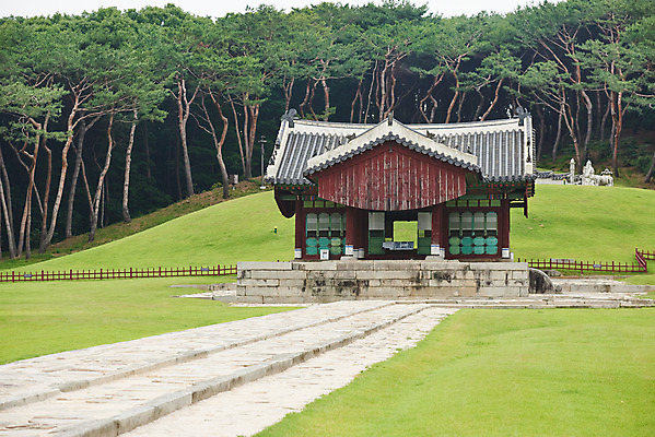 포토 JPG 주간 한국전통 여행 유적지 풍경 사람없음 야외 여름 관광지 세계문화유산 문화재 역사 한국사 조선시대 어로 인조 정자각 조선왕릉 파주 파주장릉 인열왕후 신로 국내포토 자연요소 전통 계절 고건축 한국 왕 경기도 왕릉 파일형식 왕후 향어로