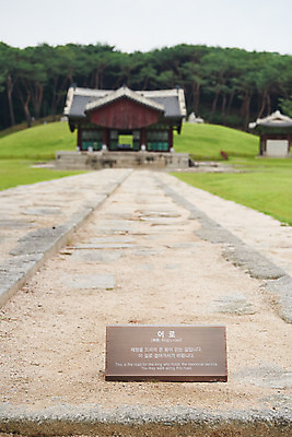 포토 JPG 주간 한국전통 여행 유적지 풍경 사람없음 야외 여름 관광지 세계문화유산 문화재 역사 한국사 조선시대 어로 인조 정자각 조선왕릉 파주 파주장릉 인열왕후 신로 국내포토 자연요소 전통 계절 고건축 한국 왕 경기도 왕릉 파일형식 왕후 향어로