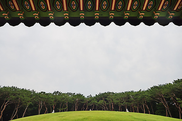 포토 JPG 주간 나무 한국전통 로우앵글 여행 유적지 하늘 지붕 단청문양 풍경 사람없음 야외 여름 관광지 세계문화유산 문화재 역사 한국사 조선시대 인조 정자각 조선왕릉 파주 능침 파주장릉 인열왕후 국내포토 자연요소 식물 전통 문양 계절 뷰포인트 고건축 한국 왕 단청 경기도 왕릉 파일형식 왕후