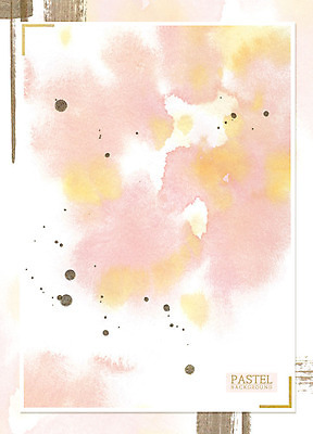 PSD 백그라운드 패턴 그래픽백그라운드 일러스트 추상 수채화 사람없음 컬러풀 여러개 번짐 살구색 파스텔톤 국내일러스트 컬러 다수 무늬 그래픽 파일형식 효과