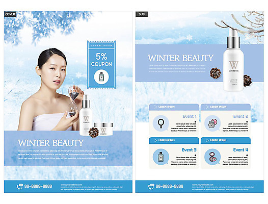 나무 템플릿 여자 ZIP 하늘색 겨울 자연 한명 사람 20대 성인 뷰티 화장품 촉촉함 한국인 흰색 눈 모래시계 즐거움 전단템플릿 전단 서리 솔방울 천연 할인쿠폰 의료성형뷰티 성인여자한명만 인디자인 INDD 겨울풍경 이미지템플릿 자연요소 식물 1 계절 감정 모래 시계 컬러 날씨 동양인 풍경 청년 파란색 젖음 홍보물 생태계 쿠폰 여자한명만 성인여자만 파일형식