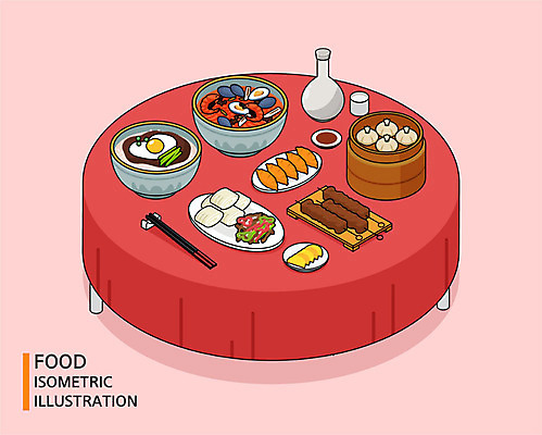 그릇 식기 음식 일러스트 젓가락 사람없음 컵 컬러풀 중식 식탁보 짜장면 만두 단무지 간장 짬뽕 아이소메트릭 고추잡채 꽃빵 젓가락받침대 양꼬치 국내일러스트 AI파일 빵 컬러 수저 양념 수저받침대 잡채 파일형식 벡터