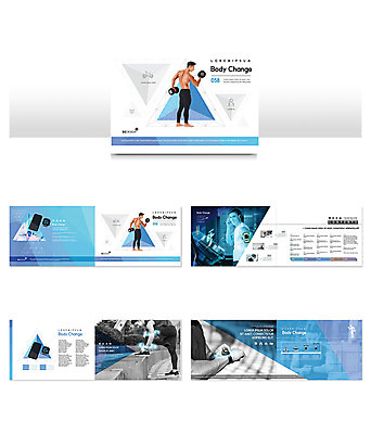 서양인 외국인 템플릿 남자 ZIP 리플렛 다이어트 근육 건강 팜플렛 여러명 20대 성인 파란색 운동 헬스 아령 한국인 트레이너 성인남자만 인디자인 INDD 이미지템플릿 컬러 다수 사람 동양인 인종 청년 남자만 성인만 파일형식