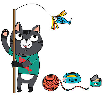 동물 한마리 일러스트 사람없음 반려동물 컬러풀 장난감 귀여움 고양이 털실 캔 먹이 밥그릇 반려묘 애묘용품 고양이낚시대 국내일러스트 반려용품 AI파일 1 그릇 컬러 컨셉 포유류 실 오브젝트 파일형식 벡터