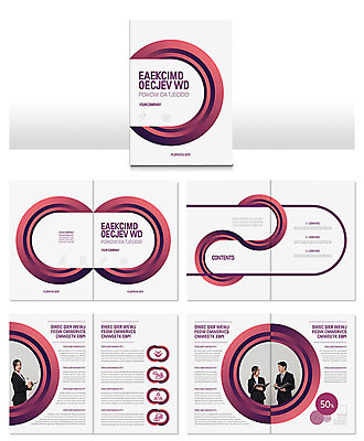 템플릿 여자 남자 ZIP 리플렛 분홍색 회사 비즈니스 회의 사람 팜플렛 20대 성인 세명 한국인 비즈니스맨 비즈니스우먼 집중 평가 성인만 인디자인 INDD 이미지템플릿 컬러 컨셉 동양인 청년 직장인 파일형식