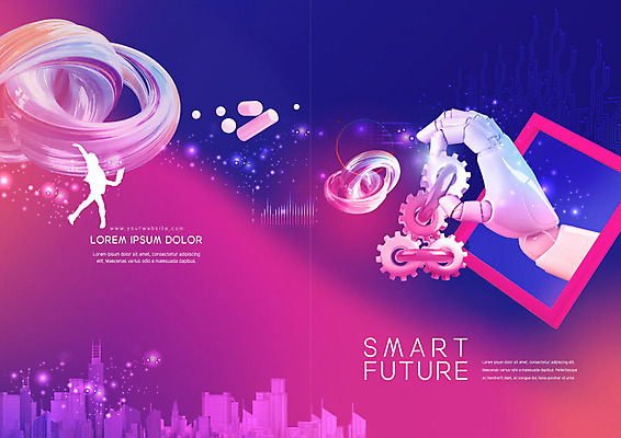 PSD 템플릿 표지디자인 북디자인 출판디자인 표지 실루엣 산업 리플렛 북커버 미래 빌딩 팜플렛 사람없음 건물 보라색 스마트 로봇 로봇팔 미래산업 이미지템플릿 건축물 컬러 컨셉 촬영기법 파일형식