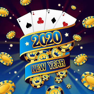 일러스트 새해 사람없음 숫자 금색 카지노 포커 잭팟 2020년 경자년 국내일러스트 AI파일 문자 컬러 게임 트럼프 도박 연도 파일형식 벡터