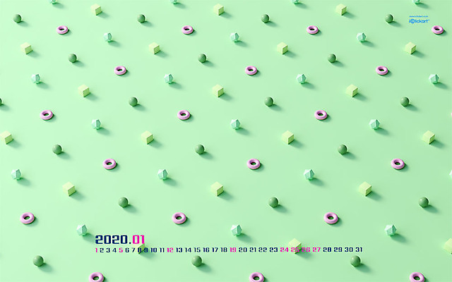 JPG 월페이퍼 바탕화면 1월 날짜 파일형식