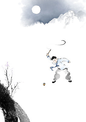 PSD 한국전통 남자 어린이 일러스트 캘리그라피 붓터치 한명 전통놀이 한복 동양화 즐거움 번짐 팽이 팽이치기 소년한명만 국내일러스트 1 전통 감정 놀이 한국 미술 사람 놀이용품 전통의상 남자한명만 소년만 파일형식 효과