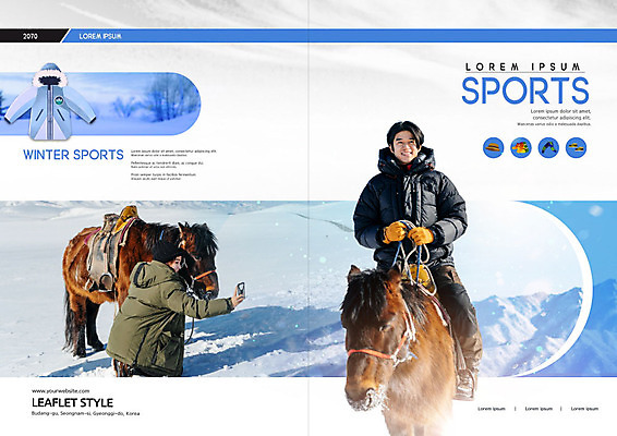 PSD 템플릿 표지디자인 북디자인 출판디자인 여자 표지 남자 리플렛 스포츠 겨울 북커버 레저 사람 팜플렛 20대 성인 두명 30대 레포츠 파란색 한국인 눈 말_동물 승마 패딩 성인만 이미지템플릿 자연요소 계절 컬러 포유류 날씨 동양인 청년 장년 점퍼 파일형식