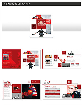 템플릿 남자 ZIP 사람 팜플렛 여러명 성인 빨간색 30대 경제 미국 중국 한국인 컨테이너 무역 성인남자만 인디자인 INDD 무역전쟁 이미지템플릿 산업 아시아 컬러 다수 북아메리카 동양인 장년 사회이슈 남자만 성인만 파일형식