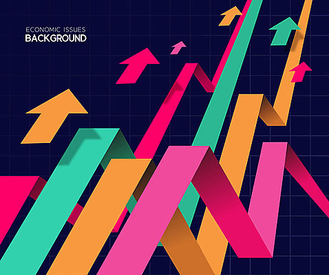 디자인 화살표 백그라운드 일러스트 그래프 추상 사람없음 금융 경제 컬러풀 사회이슈 상승 주식시장 주택시장 인플레이션 국내일러스트 AI파일 컬러 컨셉 무늬 부동산 주식 파일형식 벡터