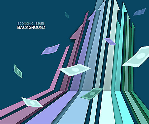 디자인 화살표 백그라운드 지폐 돈 일러스트 그래프 추상 사람없음 금융 경제 컬러풀 주식 사회이슈 상승 주식시장 주택시장 인플레이션 국내일러스트 AI파일 컬러 컨셉 무늬 부동산 재산 파일형식 벡터