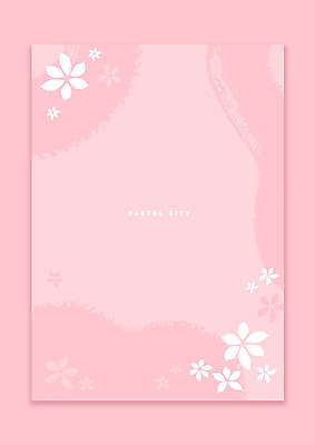 꽃 포스터 분홍색 백그라운드 꽃무늬 일러스트 붓터치 프레임 사람없음 봄 포근함 번짐 파스텔톤 프리지어 봄배경 국내일러스트 AI파일 식물 계절 컬러 무늬 감각 파일형식 벡터 효과