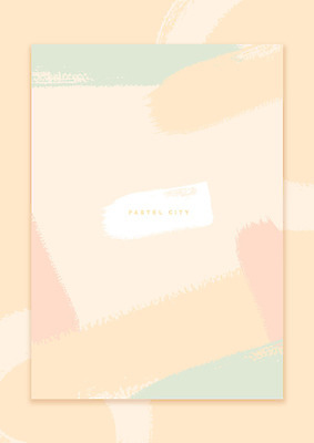 포스터 백그라운드 일러스트 붓터치 프레임 사람없음 컬러풀 봄 포근함 번짐 파스텔톤 봄배경 국내일러스트 AI파일 계절 컬러 감각 파일형식 벡터 효과