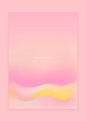 포스터 물결 분홍색 백그라운드 일러스트 프레임 사람없음 봄 포근함 물결무늬 파스텔톤 봄배경 국내일러스트 AI파일 계절 컬러 무늬 감각 파일형식 벡터