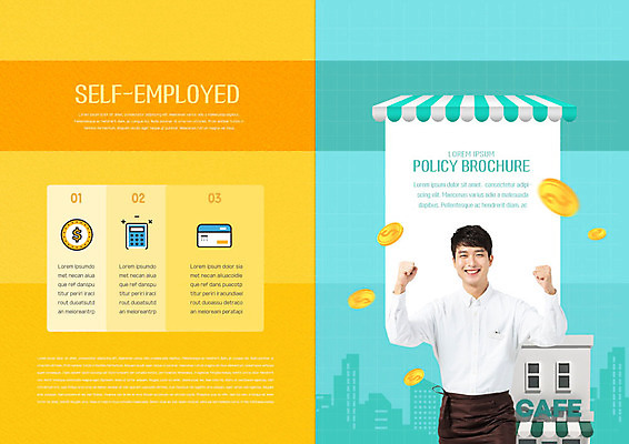 PSD 템플릿 표지디자인 북디자인 출판디자인 남자 내지 리플렛 북커버 응원 한명 팜플렛 20대 성인 노란색 상점 동전 파이팅 카페 한국인 민트색 성인남자한명만 소상공인 이미지템플릿 직업 1 컬러 돈 모션 사람 동양인 청년 경제 상인 남자한명만 성인남자만 파일형식