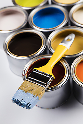 포토 JPG 해외이미지 실내 사람없음 페인트 흰배경 페인트통 페인트붓 해외포토 백그라운드 통 내부 흰색 붓 파일형식 이미지허브