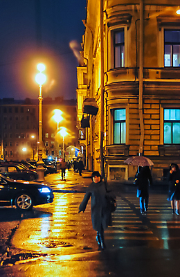 포토 JPG 해외이미지 도로 야경 가로등 사람없음 야외 빛 도시풍경 도시 러시아 해외포토 공공시설 유럽 길 교통시설 풍경 야간 파일형식 풍경_경치 이미지허브