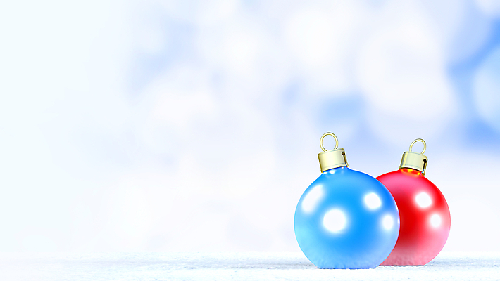 포토 JPG 해외이미지 크리스마스 사람없음 3D 장식볼 두개 디지털합성 보케 오너먼트 보케백그라운드 해외포토 기념일 백그라운드 크리스마스장식 2 장식 파일형식 이미지허브